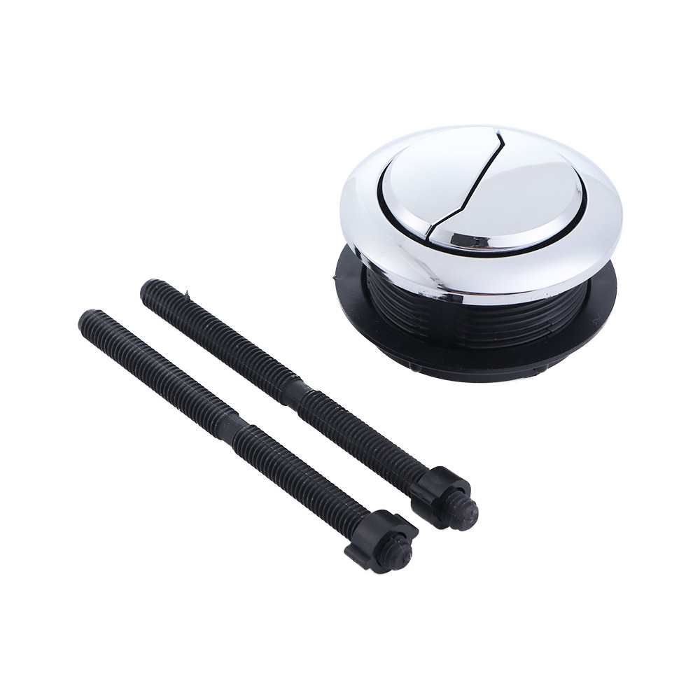 Toilet Fill Valve - Round Dual Push Flushing Flusher Parts