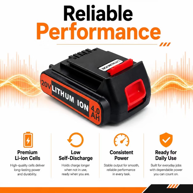 for 3/4/6/8Ah Long Runtime BL2 - Black+Decker Tool Cordless review and price