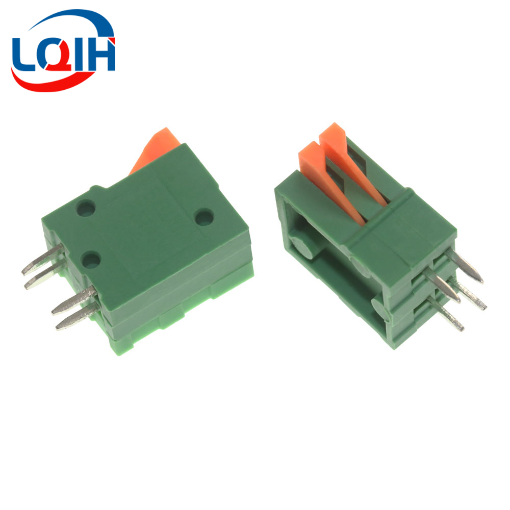 10Pcs Pitch 2.54mm KF141V Push - Push Fit Connector review and price