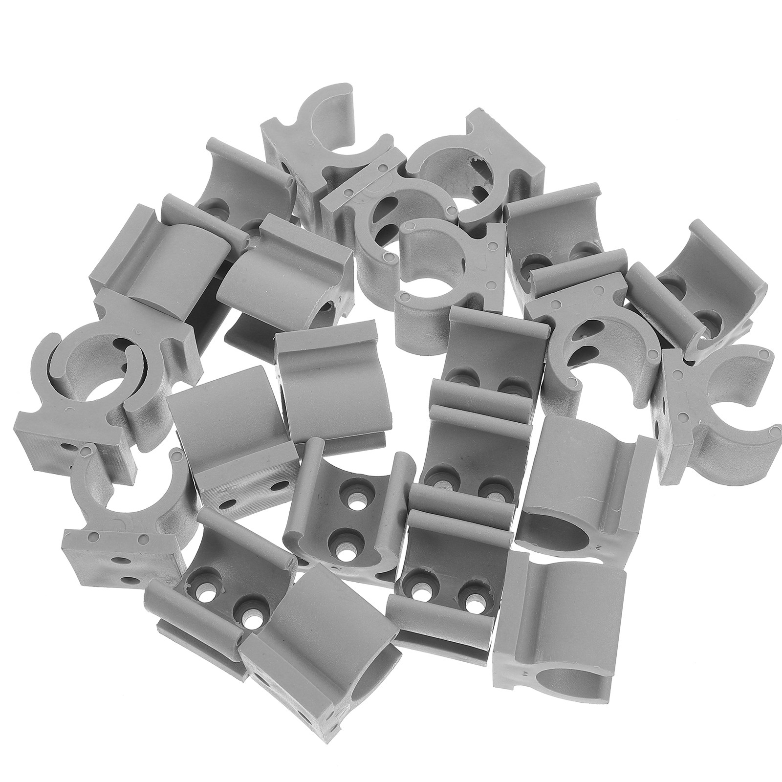 24Pcs Wheelchair Commode Chair - Plastic Pipe Clip review and price