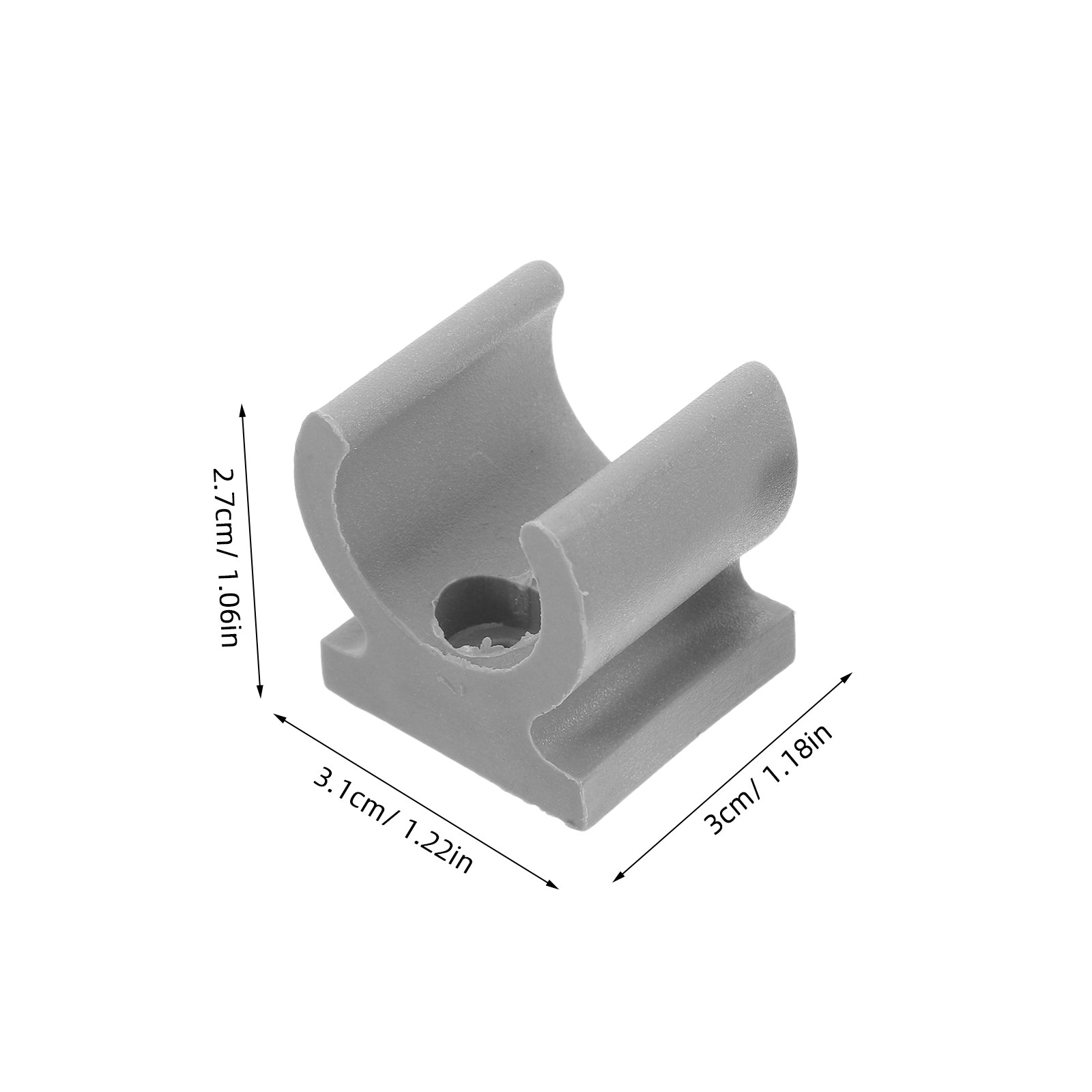 24Pcs Wheelchair Commode Chair - Plastic Pipe Clip review and price