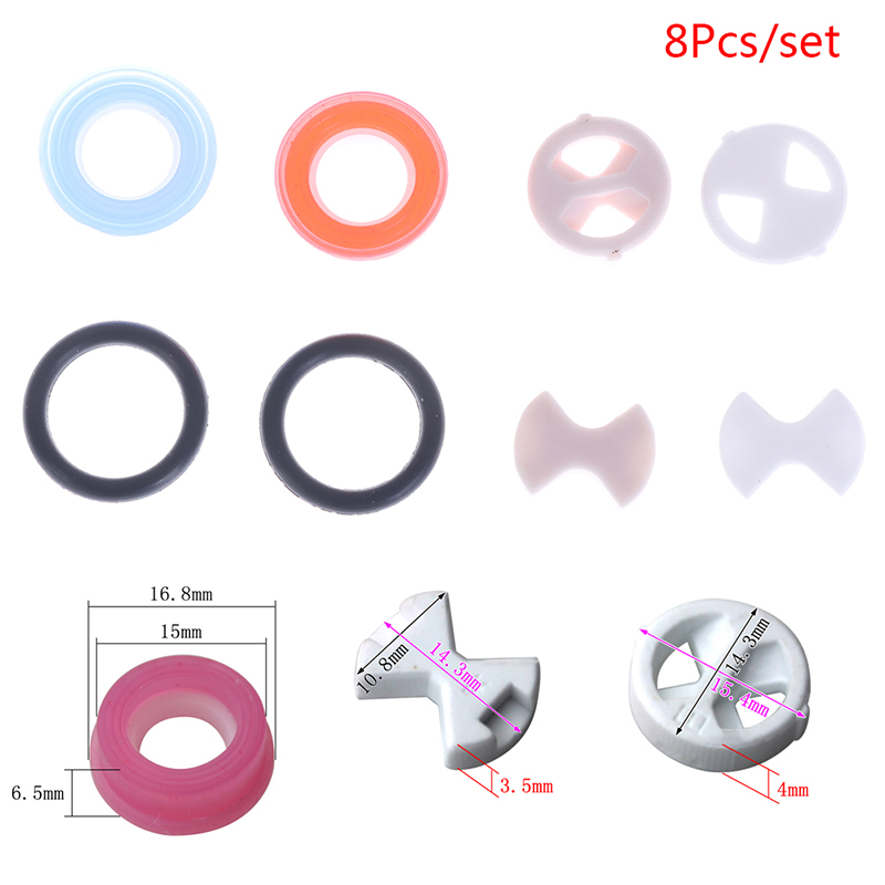 【8Pcs/set Ceramic Disc Silicon - Silicone Tap Washer review and price