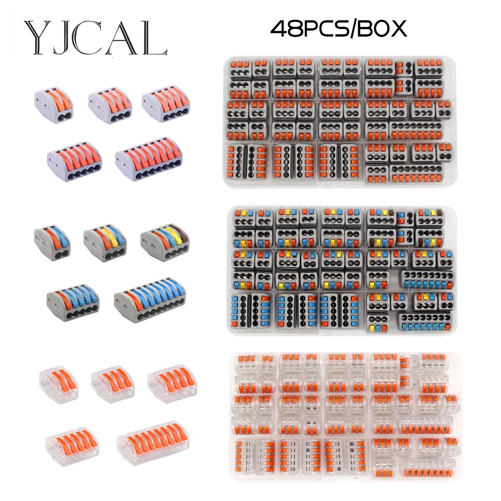 30/48 Pcs Fast Wiring Connecto - Push Fit Connector review and price