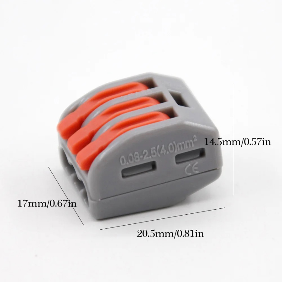 30/48 Pcs Fast Wiring Connecto - Push Fit Connector review and price